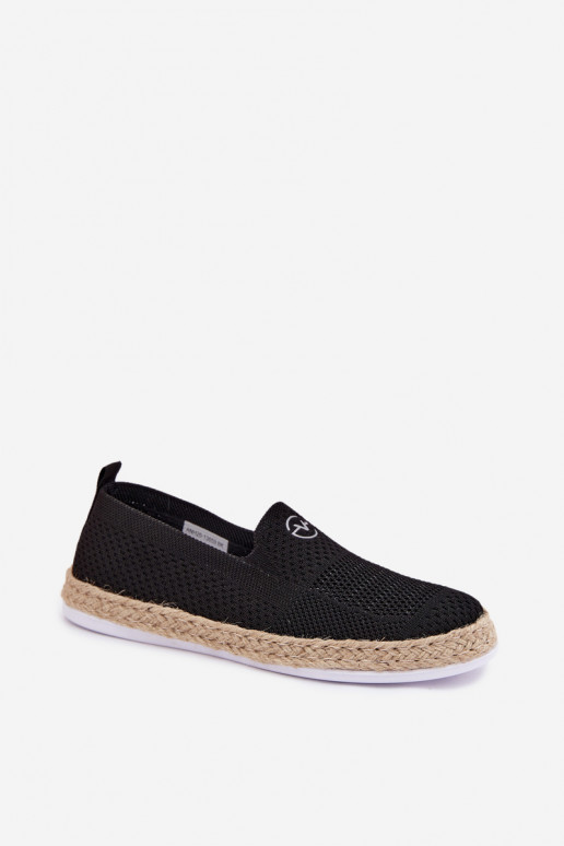 Espadrilky Vinceza 13659 čierna
