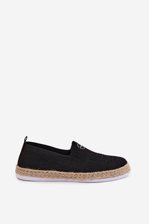 Espadrilky Vinceza 13659 čierna