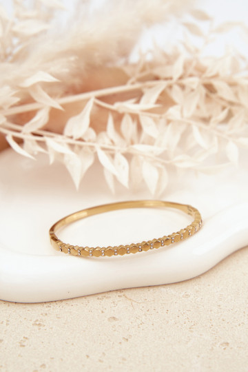 Náramok ŽenaMálýma zirkóny Stal NierdzeInna zlatej farby 2