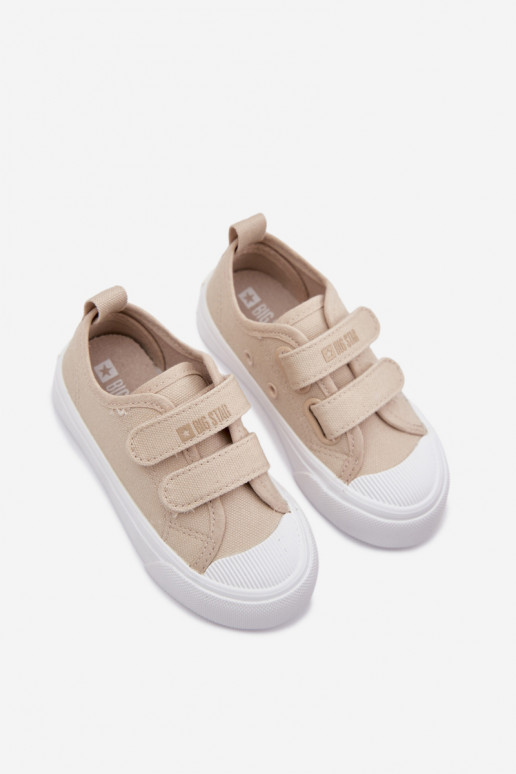 bežná obuv deti Big Star TT374162 béžová
