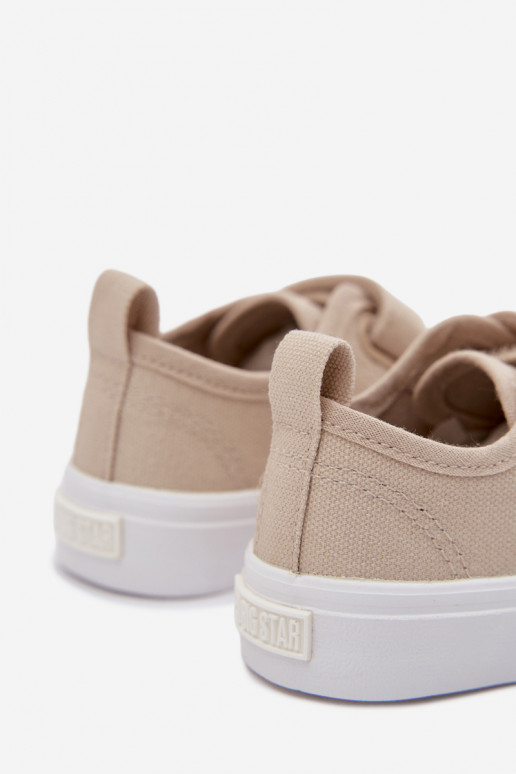 bežná obuv deti Big Star TT374162 béžová