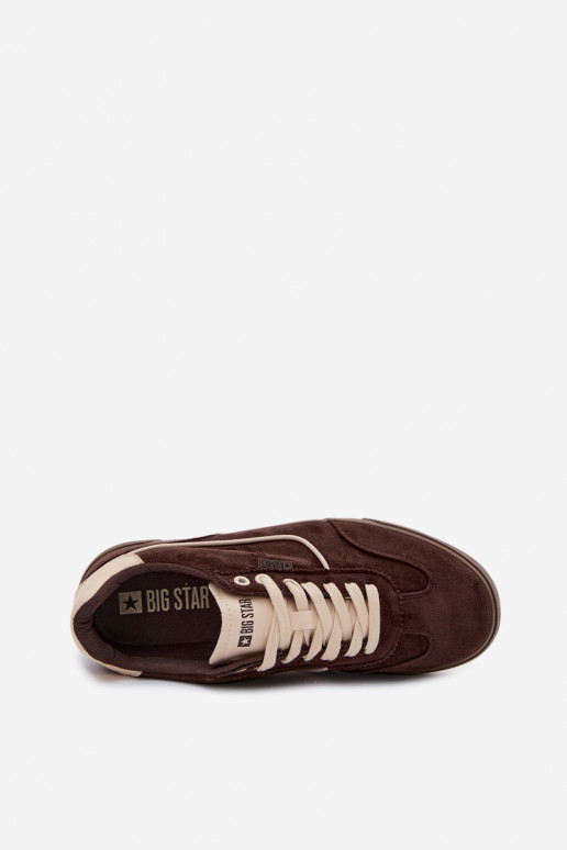 Tenisky model obuvi pre mužov Big Star TT174092 CzekoladoIne