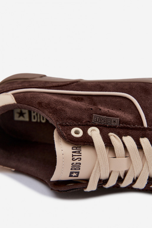 Tenisky model obuvi pre mužov Big Star TT174092 CzekoladoIne