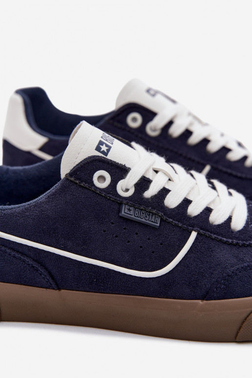 Tenisky model obuvi pre mužov Big Star TT174091 tmavomodrá