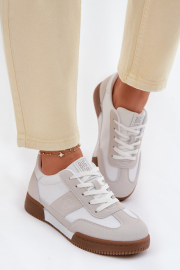 Tenisky model obuvi Dámske Big Star TT274910 biela farba