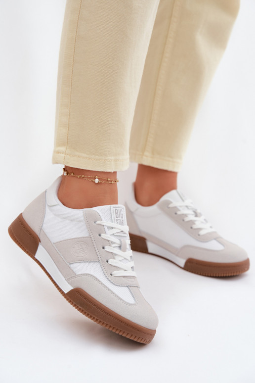 Tenisky model obuvi Dámske Big Star TT274910 biela farba