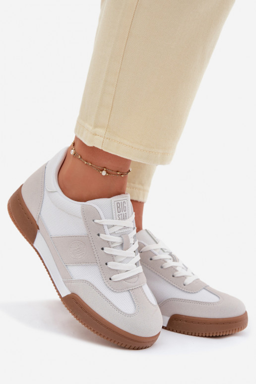 Tenisky model obuvi Dámske Big Star TT274910 biela farba