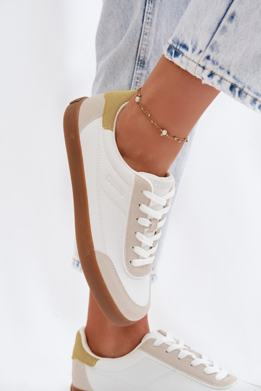 Tenisky model obuvi Dámske z eko kože Big Star TT274310 biela farba