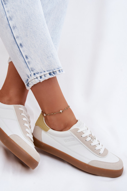 Tenisky model obuvi Dámske z eko kože Big Star TT274310 biela farba