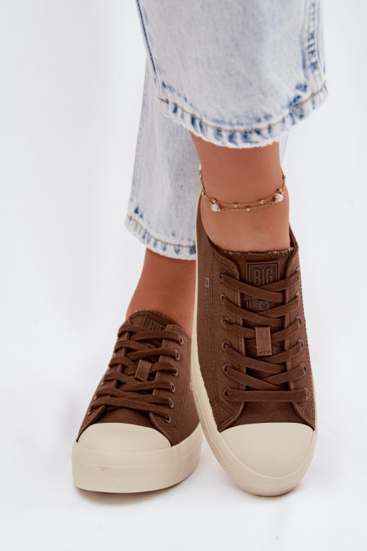 Bežná obuv Big Star TT274123 Hnedá farba