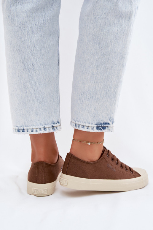 Bežná obuv Big Star TT274123 Hnedá farba