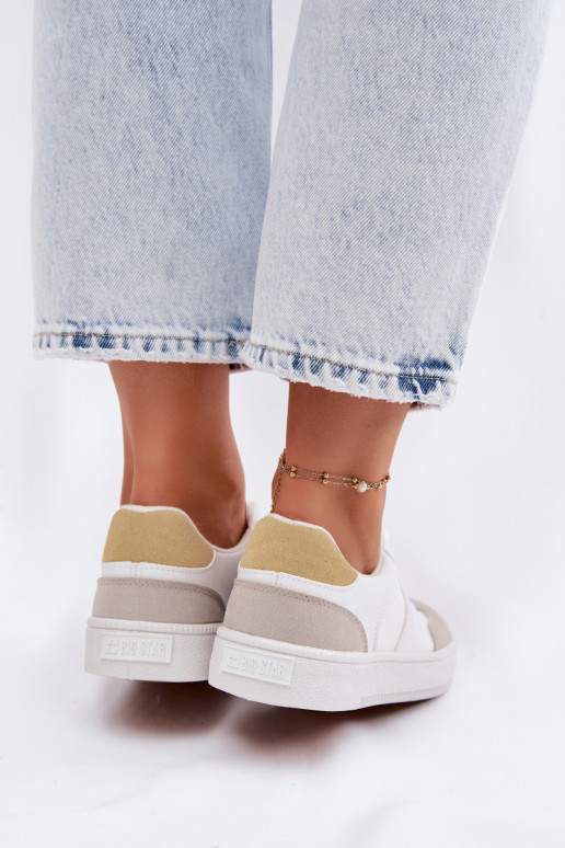 Tenisky model obuvi Dámska nízka Big Star TT274767 biela farba