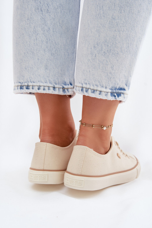 Bežná obuv Nízka Big Star TT274773 béžová