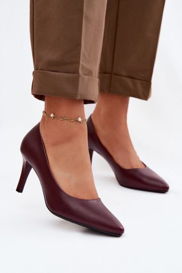 štekle Eko Kožené Sergio Leone 1336 bordová 2