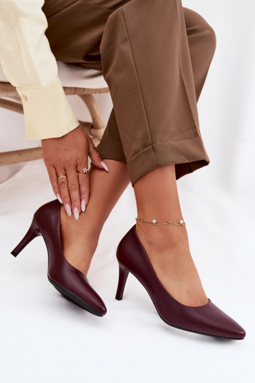 štekle Eko Kožené Sergio Leone 1336 bordová