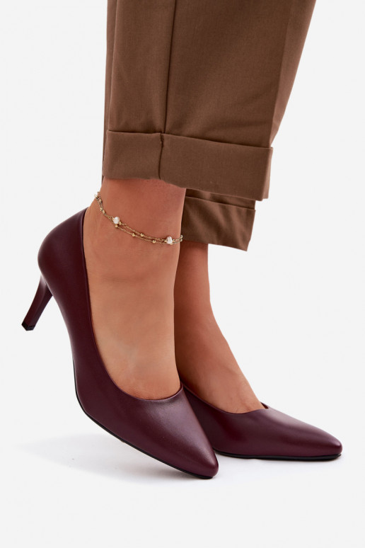 štekle Eko Kožené Sergio Leone 1336 bordová