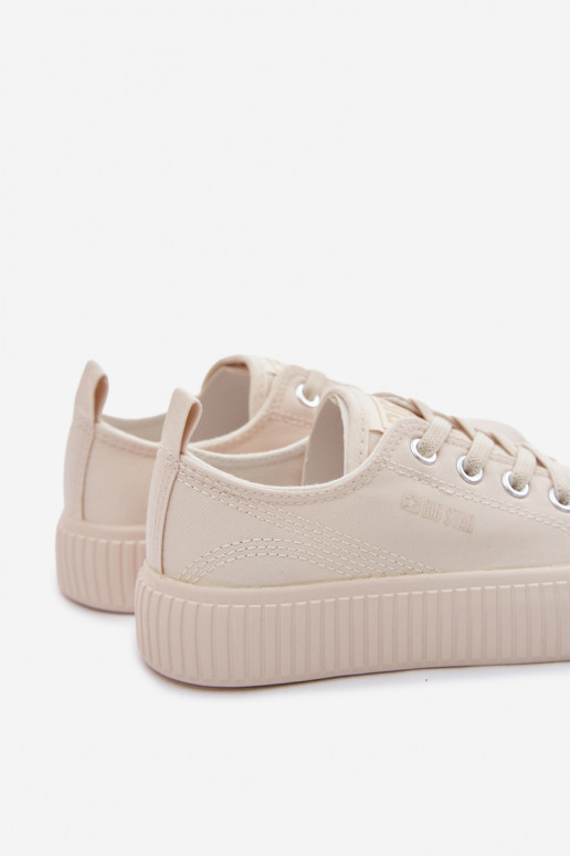 bežná obuv deti Big Star TT374106 slonovina