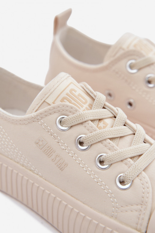 bežná obuv deti Big Star TT374106 slonovina