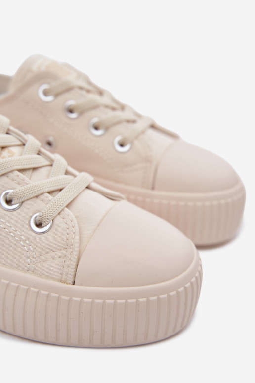 bežná obuv deti Big Star TT374106 slonovina