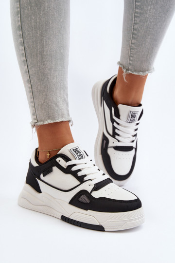 Dámske Tenisky model obuvi Big Star NN274669 biely-čierna