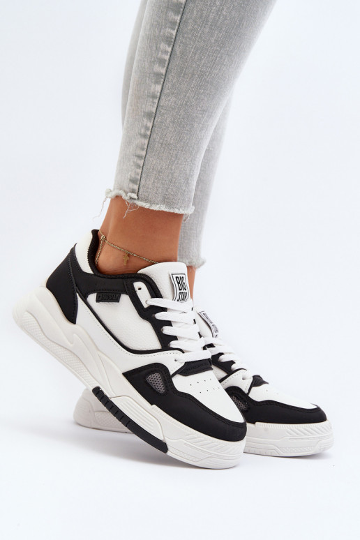 Dámske Tenisky model obuvi Big Star NN274669 biely-čierna