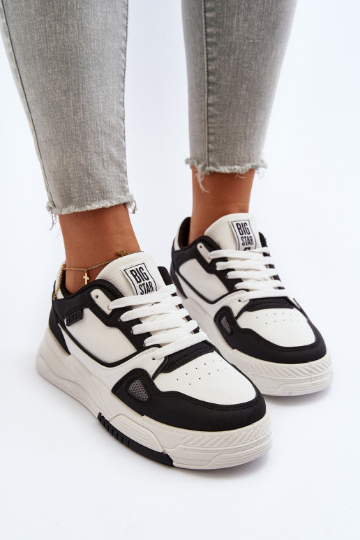 Dámske Tenisky model obuvi Big Star NN274669 biely-čierna