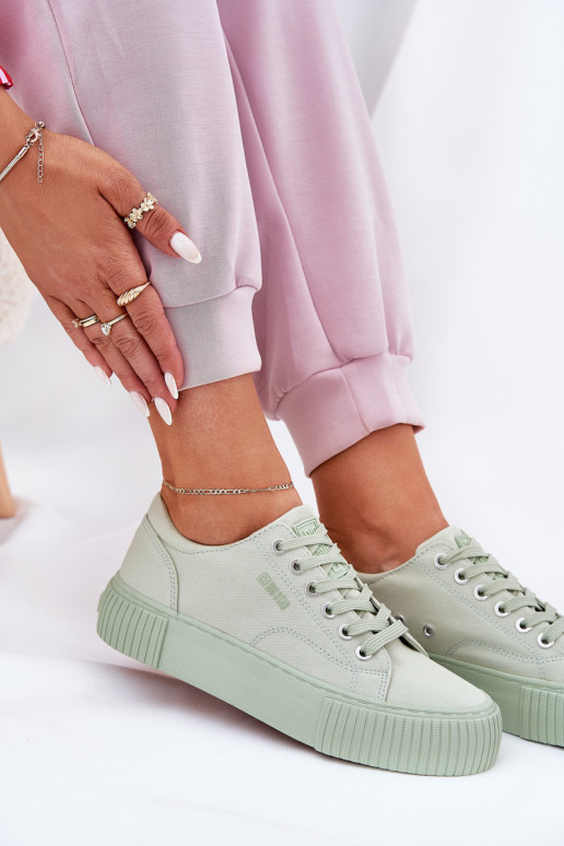 materiál Bežná obuv Big Star RR274408 zelená farba