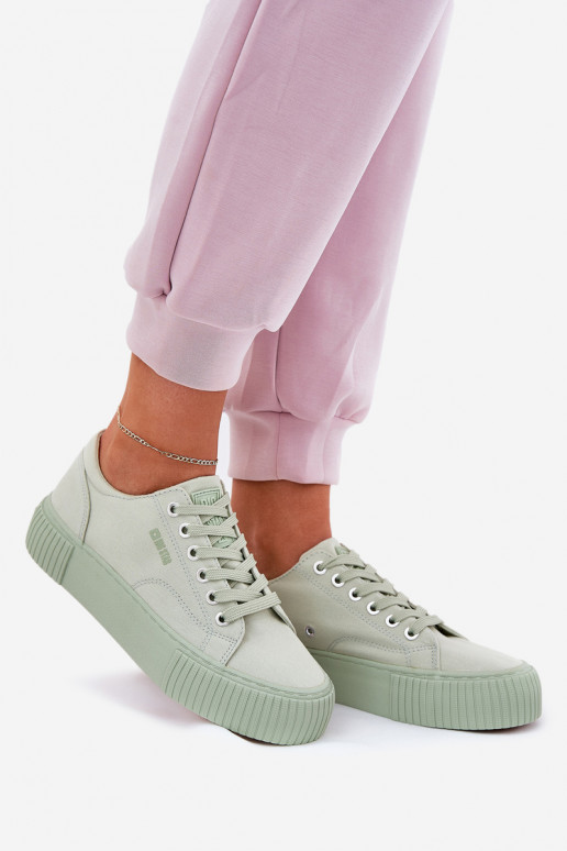 materiál Bežná obuv Big Star RR274408 zelená farba