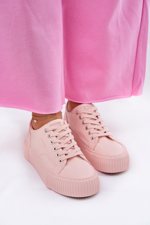 materiál Bežná obuv Big Star RR274404 Ružová