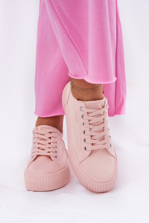 materiál Bežná obuv Big Star RR274404 Ružová