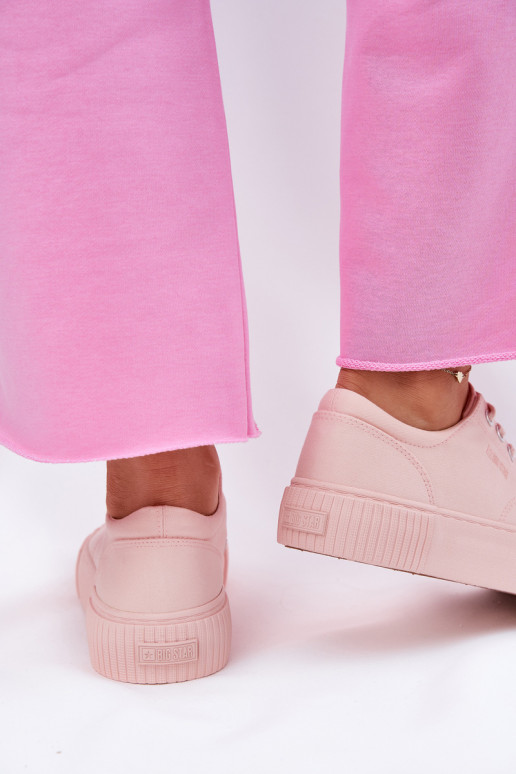 materiál Bežná obuv Big Star RR274404 Ružová