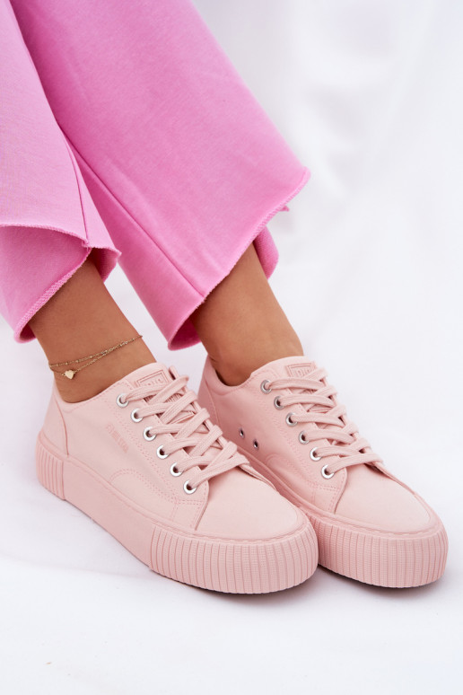 materiál Bežná obuv Big Star RR274404 Ružová