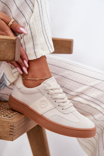 Tenisky model obuvi Dámske Big Star RR274806 béžová