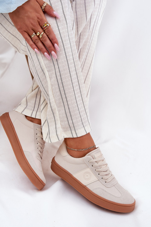 Tenisky model obuvi Dámske Big Star RR274806 béžová