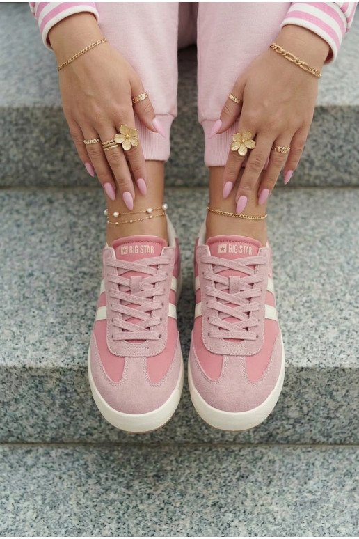 Tenisky model obuvi Dámske Big Star TT274160 Ružová