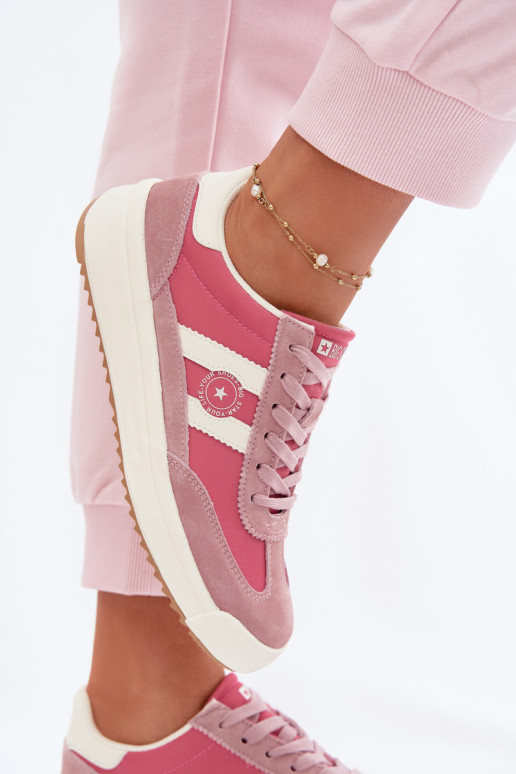 Tenisky model obuvi Dámske Big Star TT274160 Ružová