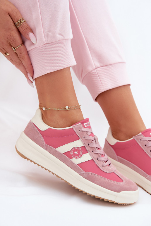 Tenisky model obuvi Dámske Big Star TT274160 Ružová