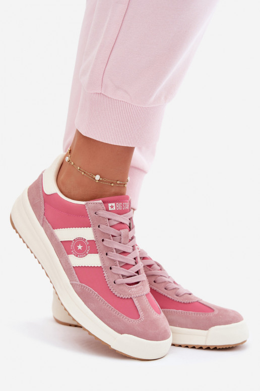 Tenisky model obuvi Dámske Big Star TT274160 Ružová