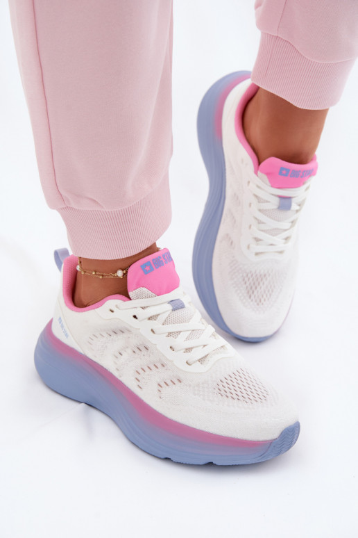 tenisky Dámske Big Star TT274046 biela farba