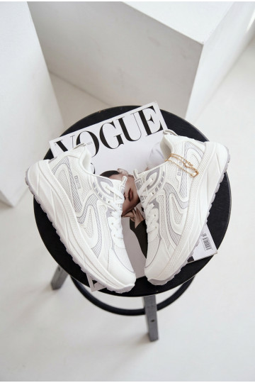 tenisky Tenisky model obuvi Dámske Big Star TT274325 HI-POLY SYSTEM biela farba