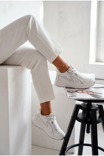 tenisky Tenisky model obuvi Dámske Big Star TT274325 HI-POLY SYSTEM biela farba 2