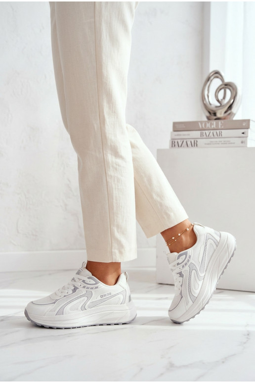 tenisky Tenisky model obuvi Dámske Big Star TT274325 HI-POLY SYSTEM biela farba