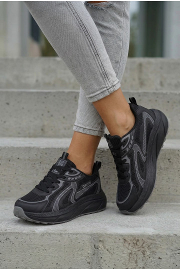 tenisky Tenisky model obuvi Dámske Big Star TT274327 HI-POLY SYSTEM čierna 2