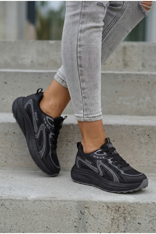 tenisky Tenisky model obuvi Dámske Big Star TT274327 HI-POLY SYSTEM čierna