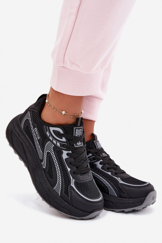 tenisky Tenisky model obuvi Dámske Big Star TT274327 HI-POLY SYSTEM čierna