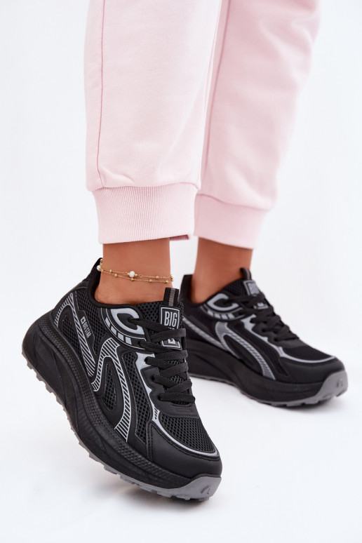 tenisky Tenisky model obuvi Dámske Big Star TT274327 HI-POLY SYSTEM čierna