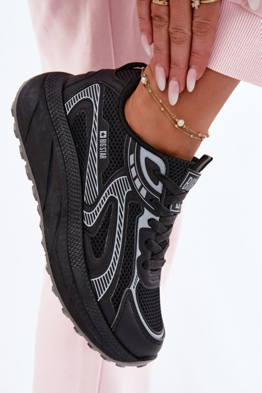 tenisky Tenisky model obuvi Dámske Big Star TT274327 HI-POLY SYSTEM čierna