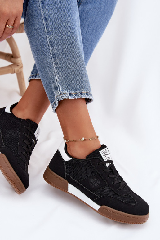 Tenisky model obuvi Dámske Big Star TT274909 čierna