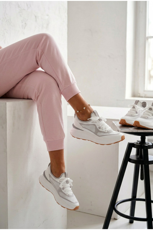 tenisky Dámske Big Star TT274570 HI-POLY SYSTEM biela farba