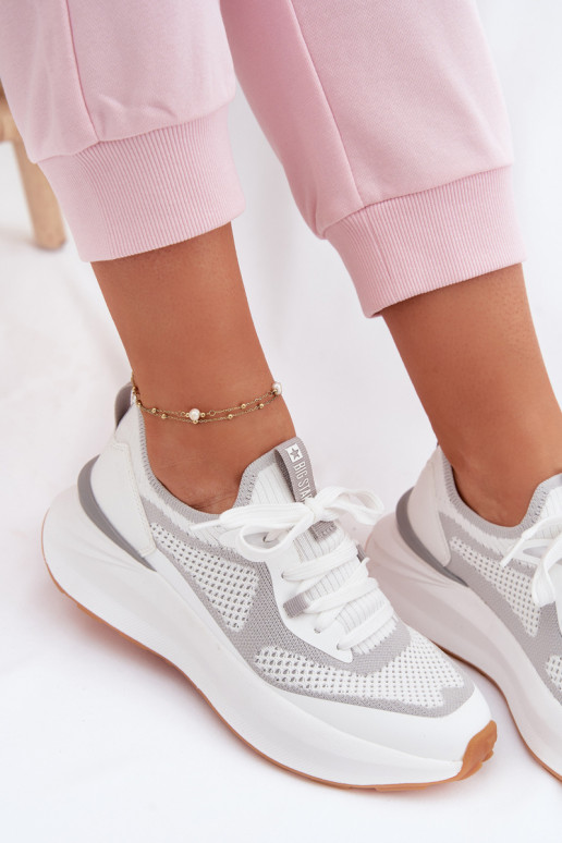 tenisky Dámske Big Star TT274570 HI-POLY SYSTEM biela farba